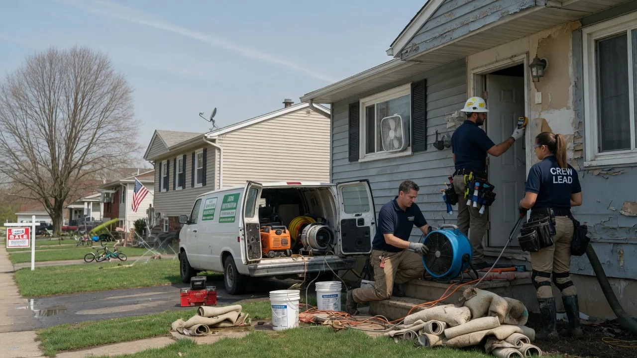 Flood Cleanup in La Grange, TX near me