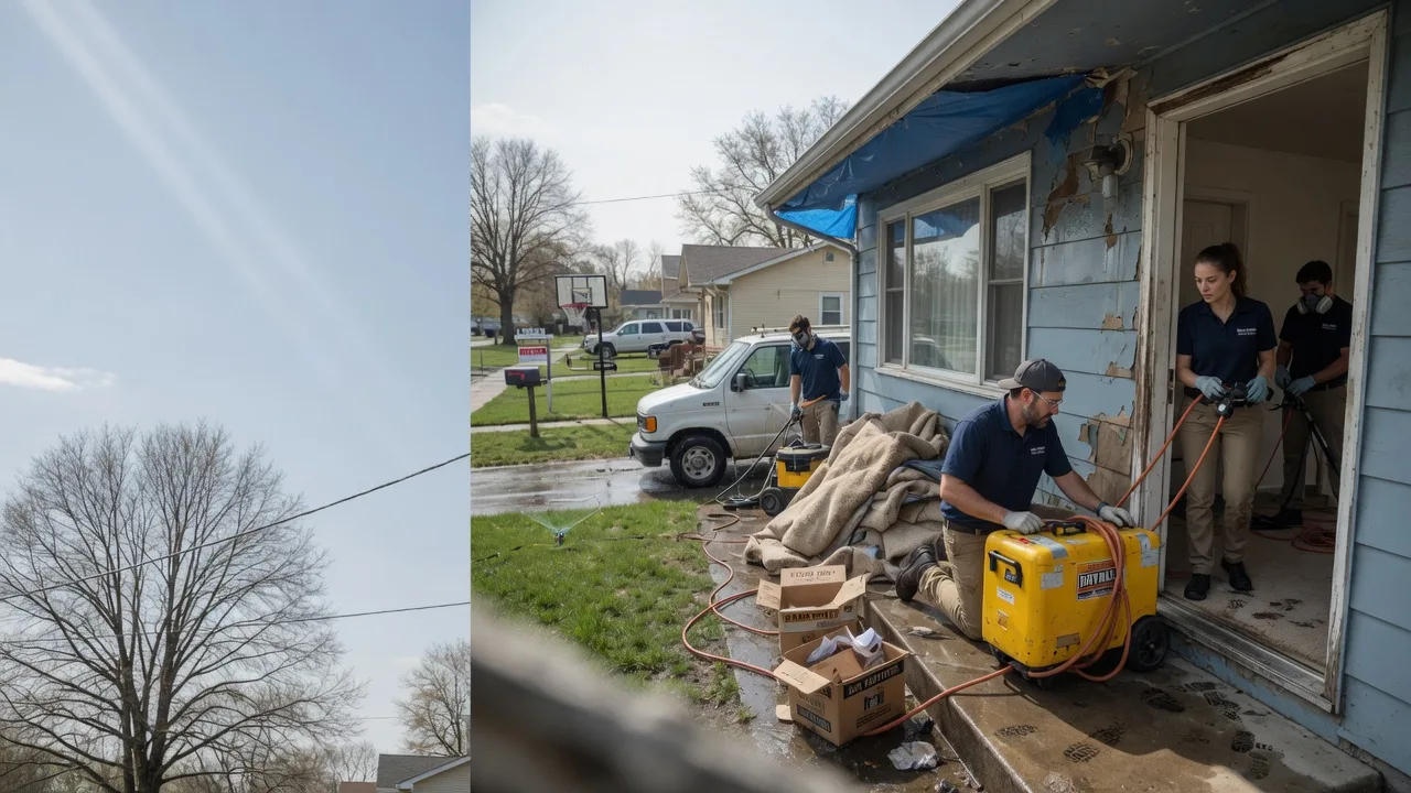 Basement Flood Cleanup in La Grange, TX near me